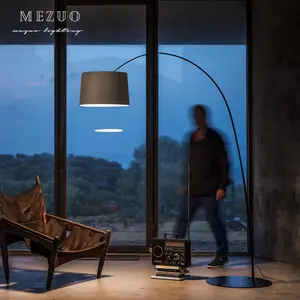 מפואר קישוט 24w מקורה פינת אור מלון בית סלון מודרני נורדי LED עומד רצפת מנורה