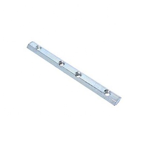 Support linéaire en acier au carbone 4xM5 <span class=keywords><strong>barre</strong></span> d'écrou en T coulissante à joint long placage de zinc pour fente de profil en aluminium de la série 20 6 écrous produit - Product Image 1