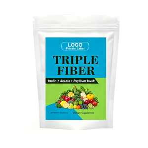 Suplemento de Fibra Prebiótica Natural de Triple Fibra en Polvo de Marca Privada para la Salud Digestiva y Control del Apetito - Product Image 1