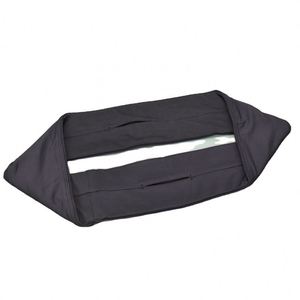 Ceinture de course ajustable nouvelle conception BSCI, sac banane mince extensible avec poches zippées pour activités de fitness - Product Image 1