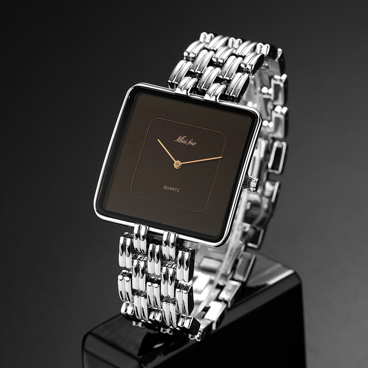Missfox 2177 Casual Minimalist Watch - Gold Wrist Miss Fox
