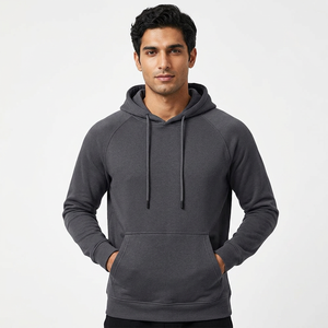 Wholesale Streetwear Hoodies for Men OEM Cotton Oversized <b>Sweatshirts</b> Custom Logo Heavyweight Hoodies Factory Price - Product Image 1