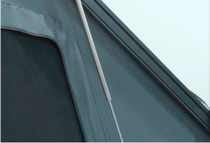 Tente de toit triangulaire à double couche en aluminium pour SUV et véhicules tout-terrain, utilisation quatre saisons, polyester 280G, Oxford 420D - Product Image 2