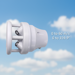 Sensor Meteorológico 2 en 1 VWS002Y2, Sensor Ultrasónico de Velocidad y Dirección del Viento RS485, Anemómetro, Instrumento de Medición, OEM ODM VWS002Y2 Com - Product Image 5