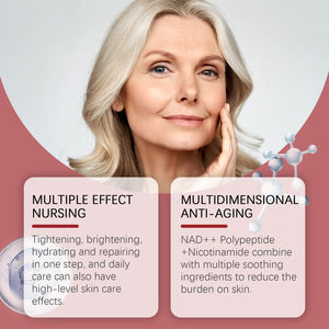 Esencia de cuidado con péptidos para hidratar la piel del rostro, delicada y brillante, esencia de cuidado de aplicación diaria. - Product Image 2