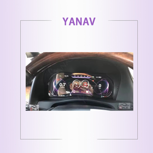 แผงหน้าปัดรถยนต์ดิจิทัล LHD RHD USB Linux Virtual ห้องนักบินวัดความเร็วสำหรับ Toyota Alphard Vellfire 30 SERIES - Product Image 1