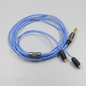 Cable de audio para <span class=keywords><strong>auriculares</strong></span> de repuesto de 1,2 m MMCX para <span class=keywords><strong>auriculares</strong></span> <span class=keywords><strong>SHURE</strong></span> SE535 SE425 SE315 <span class=keywords><strong>SE215</strong></span> SE846 UE900 - Product Image 6