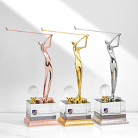 Trophée de championnat de golf personnalisé |   Récompenses sportives créatives avec gravure personnalisée