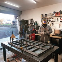 Table de soudage miniature pour atelier, petit banc de soudage pour loisirs et petits fabricants
