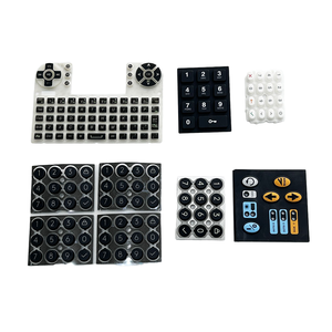 Factory Custom Unique Design <strong>Silicone</strong> Rubber <strong>Button</strong> Keypad <strong>Silicone</strong> Membrane Switch - Product Image 1