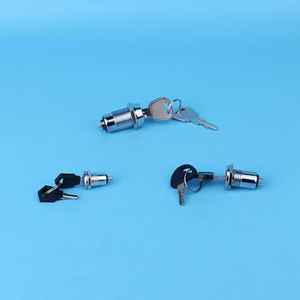 Interruptor de Llave Industrial de Alta Calidad, 3 Posiciones, 2 Polos, 5A/250VAC, IP66, 19mm, Reinicio Momentáneo, Metálico - Product Image 5