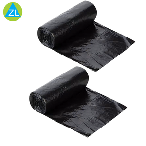 Nhà máy tùy chỉnh phân hủy sinh học Thùng rác bags40 55 60 95 gallon kích thước lớn màu đen Thùng rác túi nhựa forhotel nhà bếp sử dụng - Product Image 1