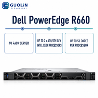 Serveur Rack 1U Dell PowerEdge R660 à Double Socket Intel Xeon Scalable, DDR5, pour l'Infra-structure de Centre de Données et l'Informatique Haute Densité
