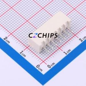 HCZZ0126-7 Wire-to-Board Pin Header Through hole Component (THT),P=2.54mm Connector 1x7P 2.5mm Through Hole XH - Product Image 2