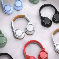 Auriculares Inalámbricos con Cancelación de Ruido Profunda de 45dB, BT 6.0, Controlador HiFi de 40mm, Sonido Estéreo con Decodificación de Audio HD