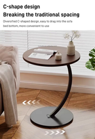 Wohnzimmer-Sofa-Sideboard Luxuriöser Runder Kleiner Couchtisch Abnehmbar und Stühle Möbel Balkon-Aufbewahrungsschrank