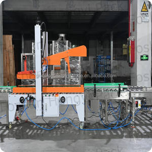 Robot de palettisation industriel à portique pour sacs de 20 kg, cartons et fûts, avec fonction d'étiquetage de palettes - Product Image 6