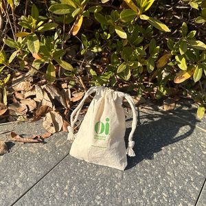 Cheap Price Eco Friendly Cotton Dust Pouch Custom Logo Printed Small Gift Pouch With Double <b>Strings</b> - Product Image 4