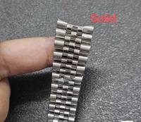 Bracelet de montre en acier inoxydable 904L, bracelet Jubilee Oysterlock pour Rolex Arf GMT Master 2/Dayjust 41 mm/36 mm M126710