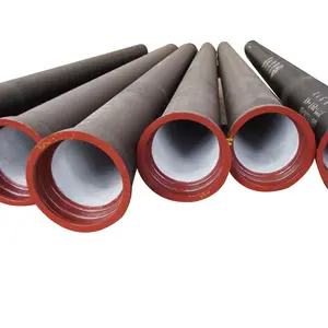 250mm ductile cast iron spigot pipe dn800 weight 20 bars per meter class k9 for drinking water dn900 en545