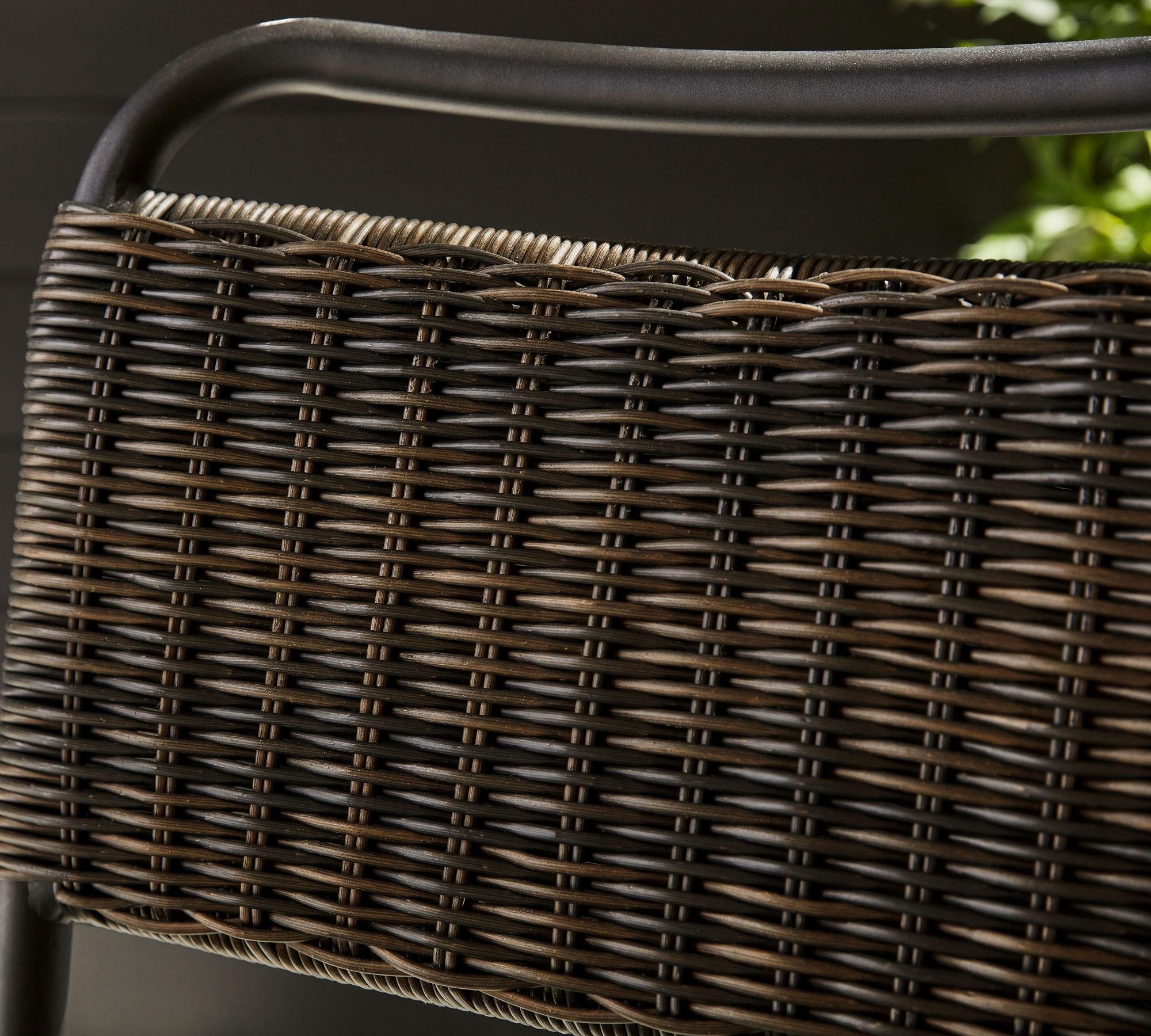 Hot sale Garden Furniture Patio Aluminum Frame Rattan Counter Stool