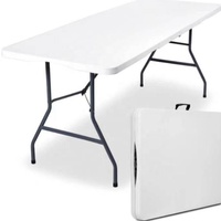 200x90cm Standard Klappbare Catering-Trestle-Tische für Restaurants, Außen- und Innenbereich sowie Gewerbliche Nutzung