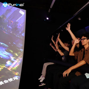 Funinvr Parque Amusent Interior Realidad Virtual Pod 8D Cine 8D Cine Sistema 3D - Product Image 1