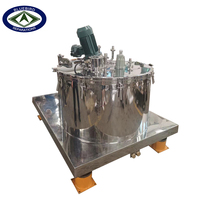 Centrífuga de Placas Planas PGZ con Descarga Vertical Automática, Centrífuga Industrial de Separación Sólido-Líquido