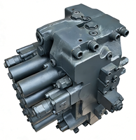 Distributor Hidrolik Excavator JS205 JS220 JS240 JS330 JS360 untuk Katup Kontrol Utama Excavator JCB JS60 JS130 JS160 JS200
