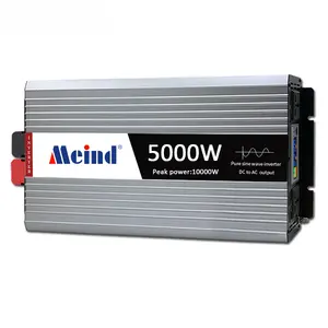 5kva 힘 변환장치 12v 24v 220v 순수한 사인 반전