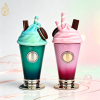Parfum de luxe en forme de crème glacée 100ml, longue tenue, senteur florale fruitée, spray EDP pour femme, cadeau d'anniversaire créatif