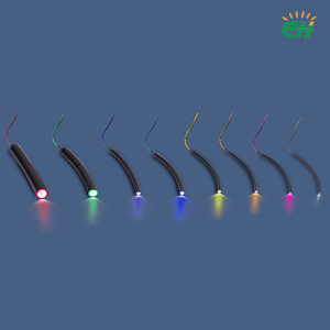 Fibre optique plastique à éclairage terminal, gaine noire, diamètre de cœur 1,5 mm, pour éclairage de plafond étoilé et de sol de piscine sous-marine - Product Image 1