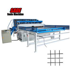 Nuova saldatrice automatica 3D <span class=keywords><strong>SADE</strong></span> SK2500 ad alta precisione con controllo PLC <span class=keywords><strong>da</strong></span> 22kW per rete metallica saldata, diametro filo 3-6mm, 500 maglie - Product Image 5