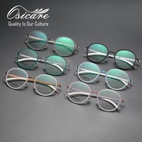 Montures de lunettes en titane de qualité supérieure, best-seller, optiques, haut de gamme, transparentes pour hommes