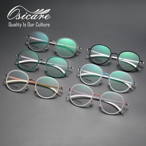 Gafas de Titanio de Alta Calidad, Monturas Ópticas Transparentes de Alta Gama para Hombre, Gran Venta - Product Image 3