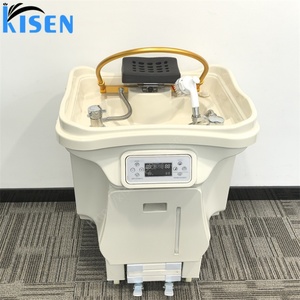 KISEN Évier de lavage portable pour shampoing, équipement de spa, bac à shampoing pour salon de coiffure et institut de beauté - Product Image 2