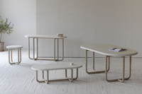 Pin blanc recyclé naturel boutique japandi meubles de salon tafel meubles de salon table console en bois