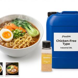 Saborizante en Polvo con Sabor a Pollo, Base para Alimentos, Ingredientes para la Elaboración de Snacks de Fideos, a Base de Plantas, Halal, Aplicaciones Flavolink - Product Image 2