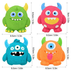 Karikatür tasarım lateks gıcırtılı köpek çiğnemek oyuncak yumuşak köpek çiğnemek oyuncak küçük ve orta cins evcil hayvanlar için - Product Image 3