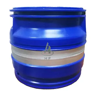 Custom high quality recyclable and eco homebrew slim draught Recyclable stainless steel plastic barrel beer kegs