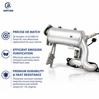 Convertisseur catalytique compatible avec SMART CAR 451 FORTWO 1.0 ESSENCE 2010-14 A1321400110
