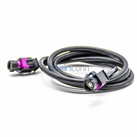 Cable de Alta Velocidad de Datos HSD de 4 Pines, Hembra a Hembra, Código A, para Cámara LVDS Automotriz