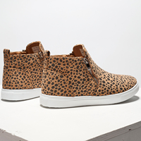 2024 nuevo negro Beige serpiente leopardo botines zapatos señoras invierno cuero señoras botas para mujer