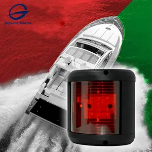 Véritable bateau marin et yacht ABS imperméable rouge vert Marine led lumière de navigation la nuit