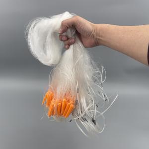 อวนจับปลาขนาดเ<span class=keywords><strong>ล</strong></span>็ก 3 ชั้น ราคาถูก พร้อมปมคู่และทุ่นลอย สำหรับตกปลาแซลมอน - Product Image 3