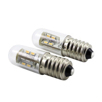 Ampoule LED E14 Golfball 2W 12V 24V 60V 110V 220V Petite lampe à vis Edison pour éclairage intérieur résidentiel Économie d'énergie Solaire