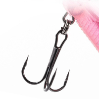 ECOODA Original Factory Wholesale 21g 4 Inch Soft Jig Head Lure With Treble Hook Big Roll Tail Metal Lead Leurre