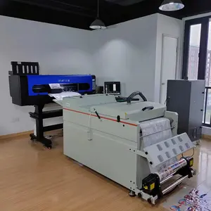 โดยตรงไปยังฟิล์ม pet สี่ i3200 หัวพิมพ์ dtf เครื่องพิมพ์ความเร็วสูง dtf เครื่องพิมพ์สําหรับอุตสาหกรรมสิ่งทอ 4 หัวเครื่องพิมพ์ระเหิด