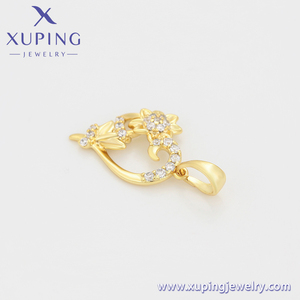 A00910525 xuping gioielli elegante cuore fiore collana <span class=keywords><strong>festa</strong></span> <span class=keywords><strong>della</strong></span> <span class=keywords><strong>mamma</strong></span> ciondolo <span class=keywords><strong>mamma</strong></span> ciondolo placcato oro 14k - Product Image 2