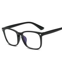 Gafas para mujer al por mayor, gafas para hombre, gafas con diseño, montura óptica cuadrada retro antiluz azul para ordenador
